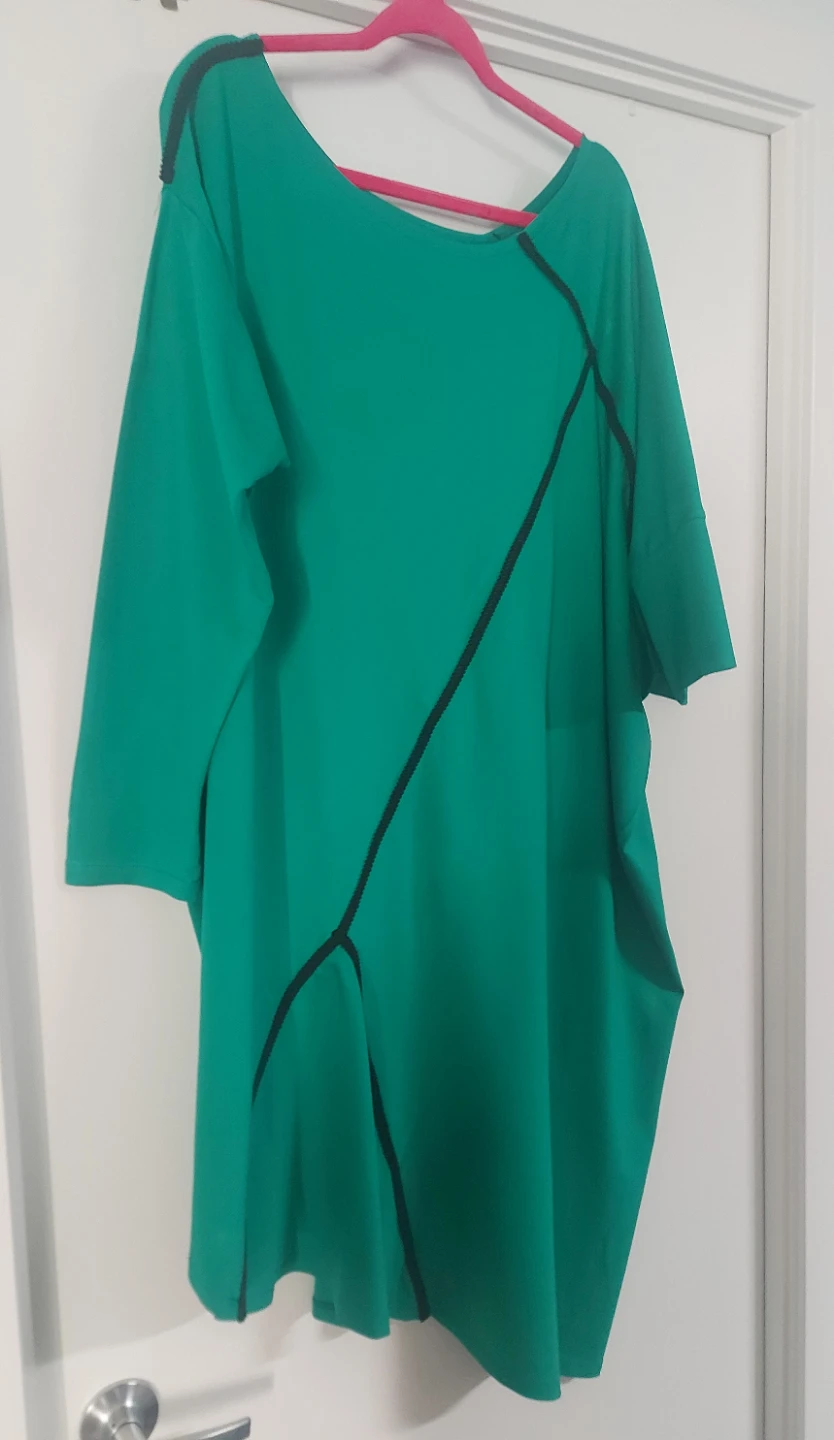 Designer Green Stylish Dress