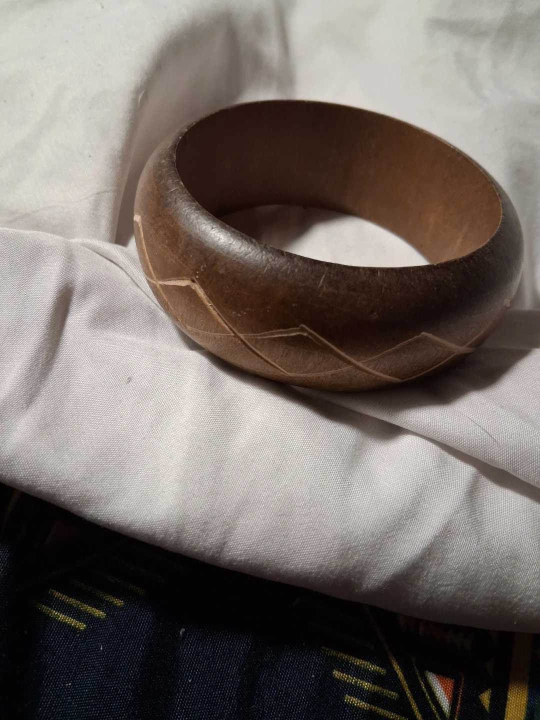 Wooden Bangle Bracelet