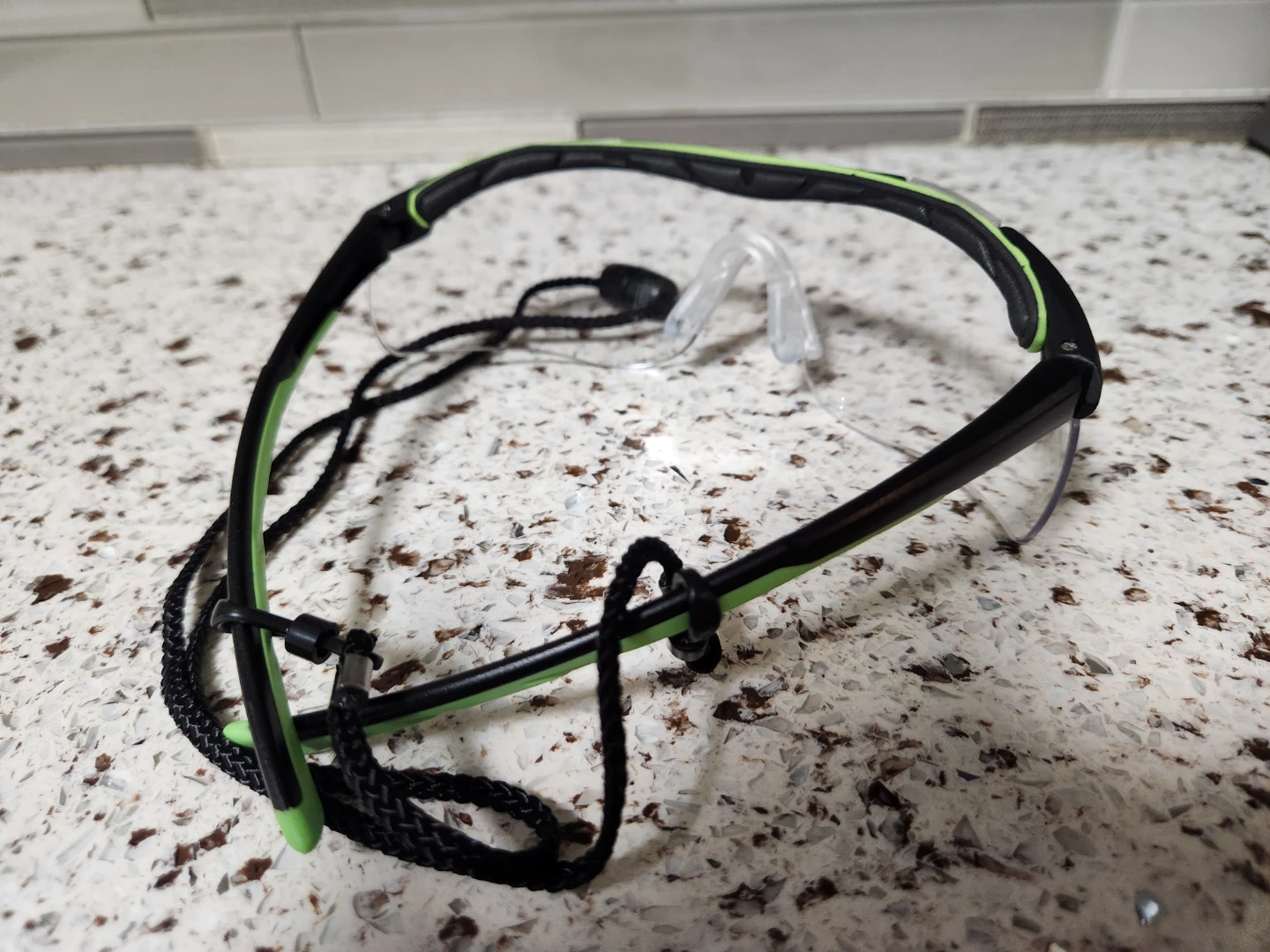 Safety Glasses with Neck Strap