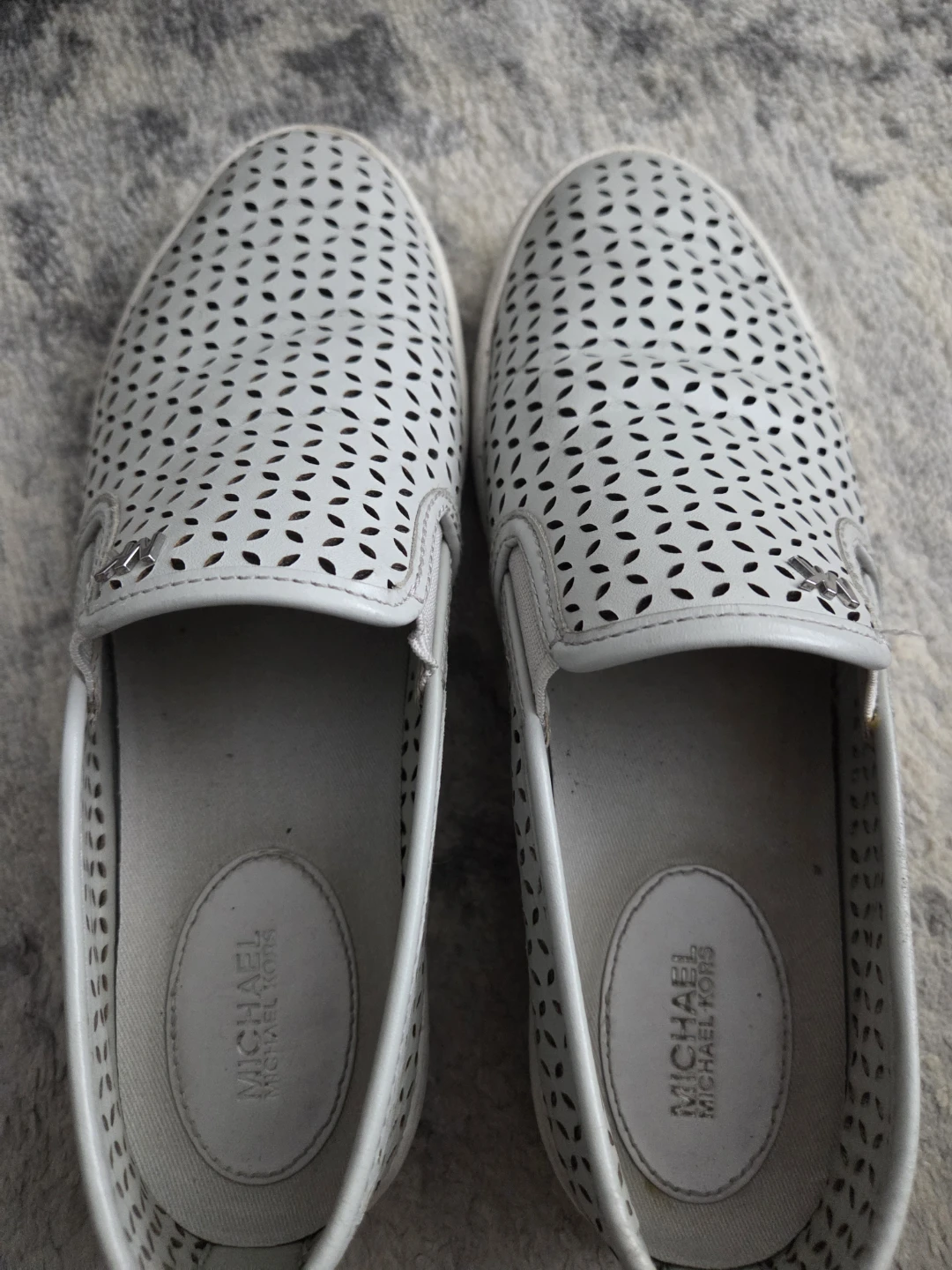 Michael Kors Perforated Slip-On Sneakers