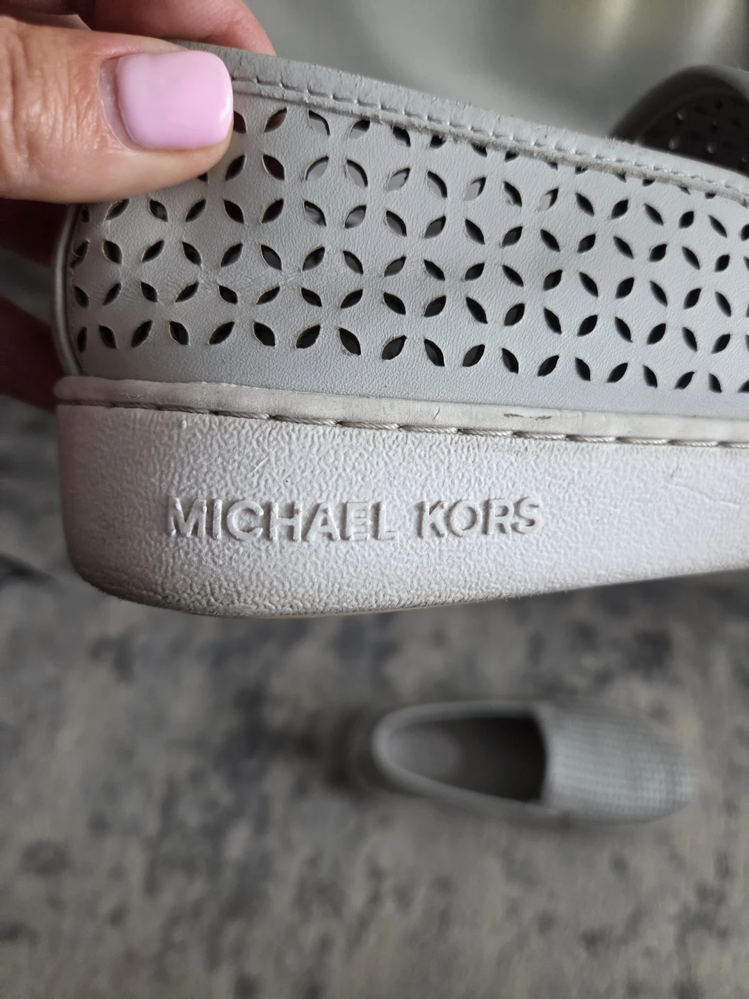 Michael Kors Perforated Slip-On Sneakers - photo 3