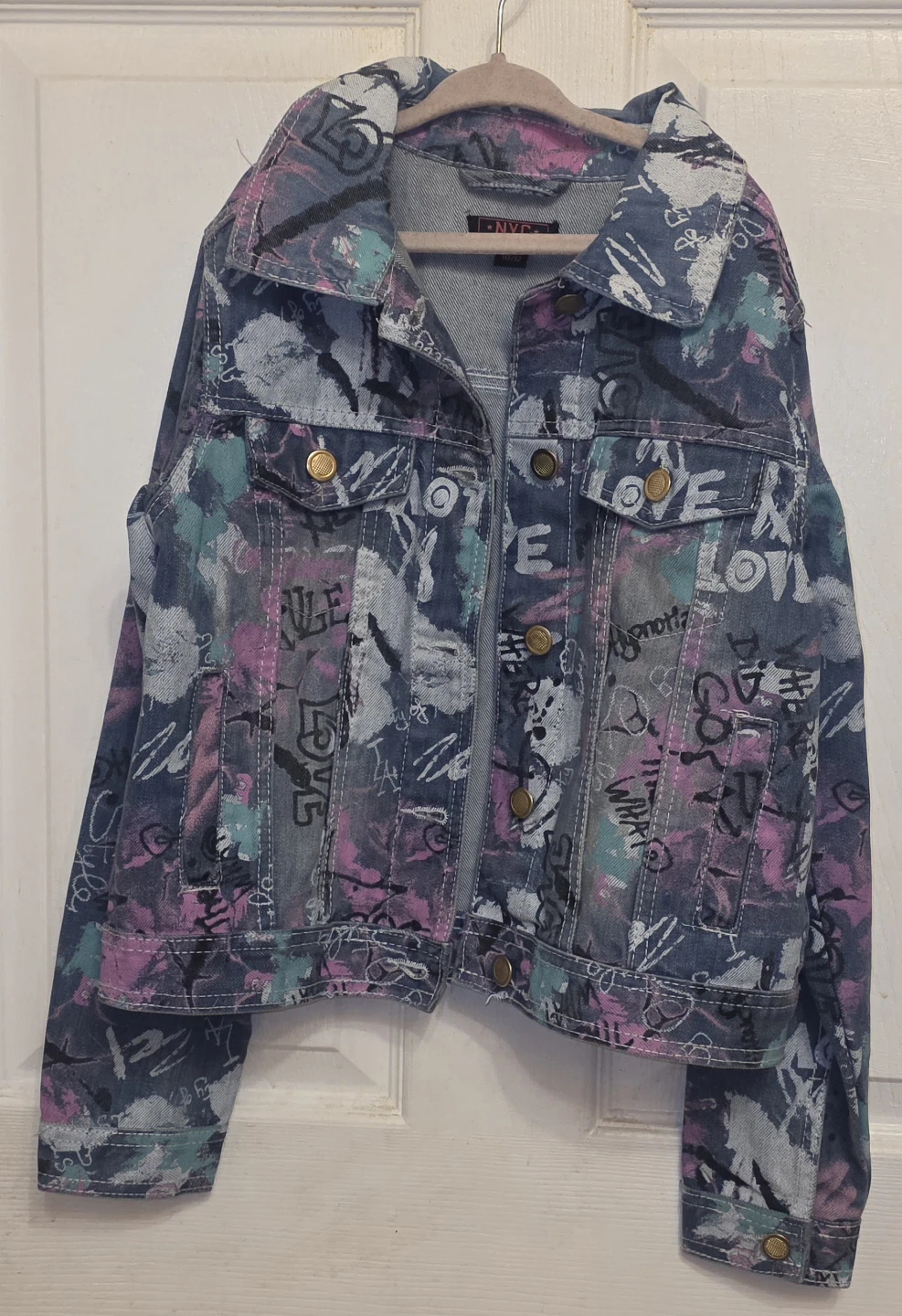 NYC Denim Jacket Size 10/12