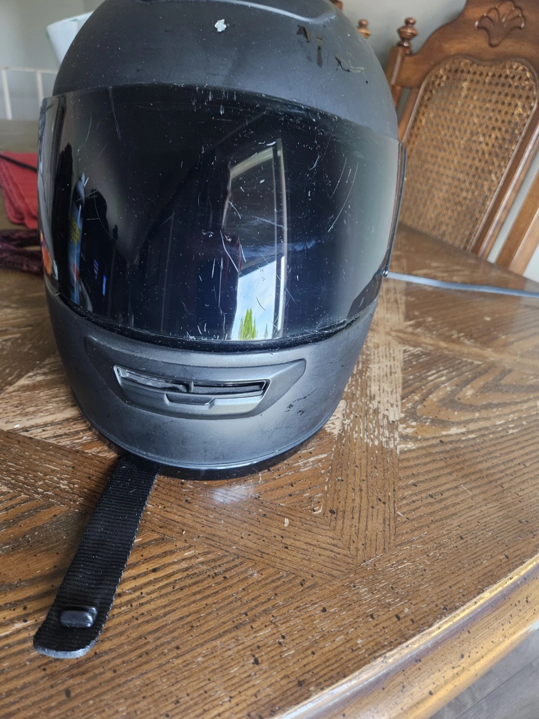Shoei motorcycle helmet