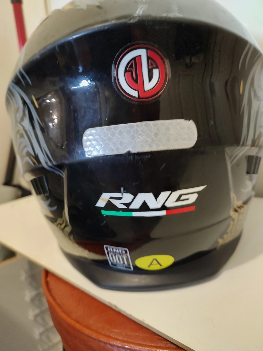 For sale RNG Motorcycle Helmet - Wolf Graphic, downtown - photo 4