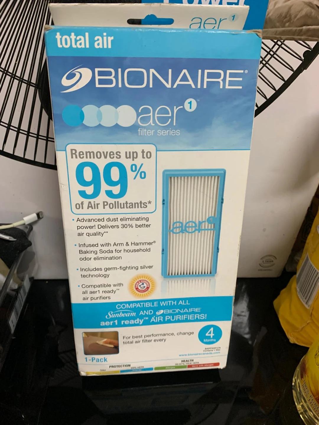 Bionaire AER1 Total Air Filter 1-Pack - photo 3
