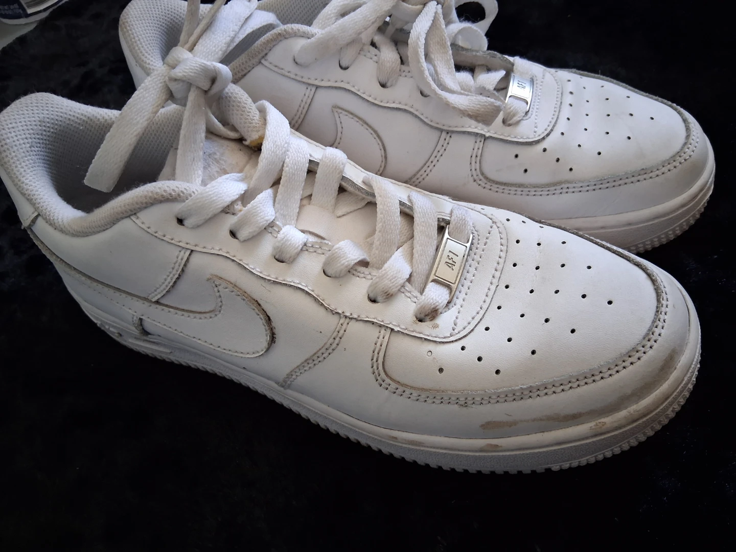 Nike Air Force 1 White Sneakers - photo 4