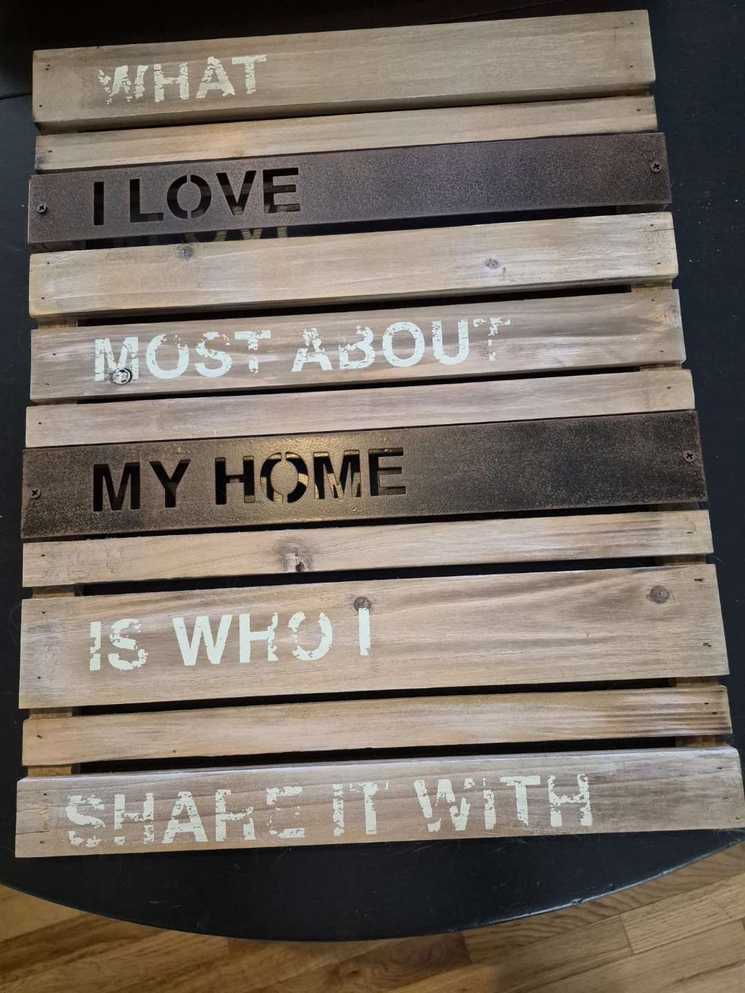 Wooden Pallet Sign