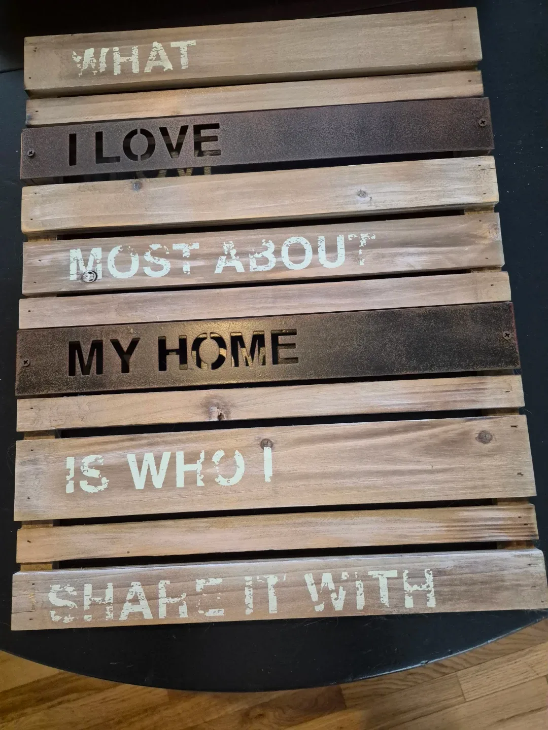 Wooden Pallet Sign