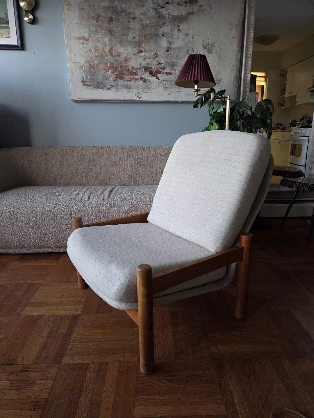 Danish Modern Teak Arm Chair
