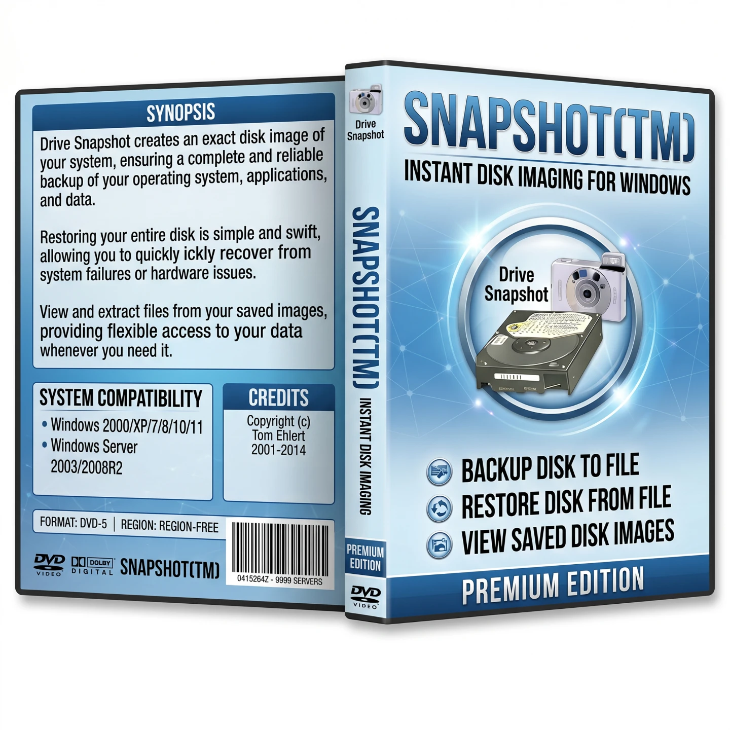 Drive SnapShot Bootable DVD