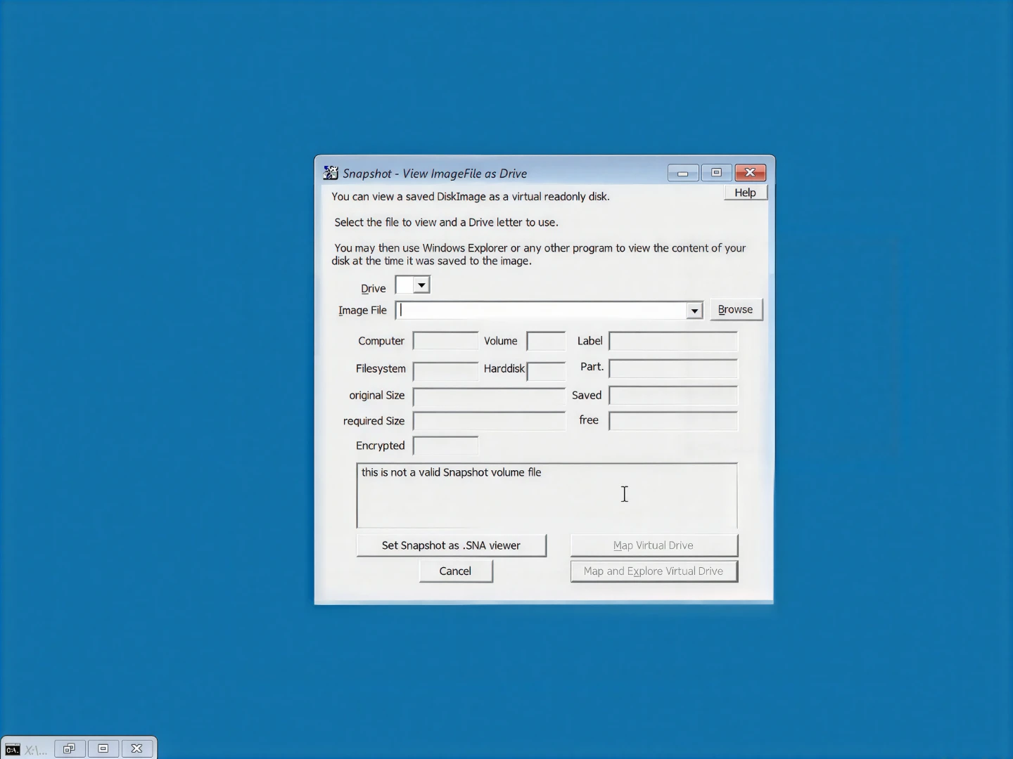 Drive SnapShot Bootable DVD - photo 2