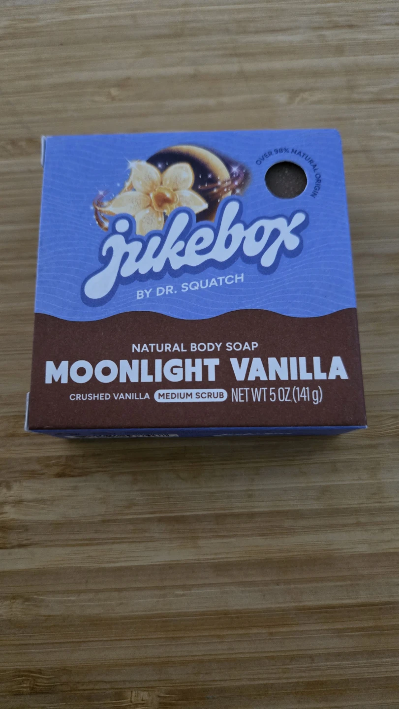 Dr. Squatch Jukebox Moonlight Vanilla Natural Body Soap⚽