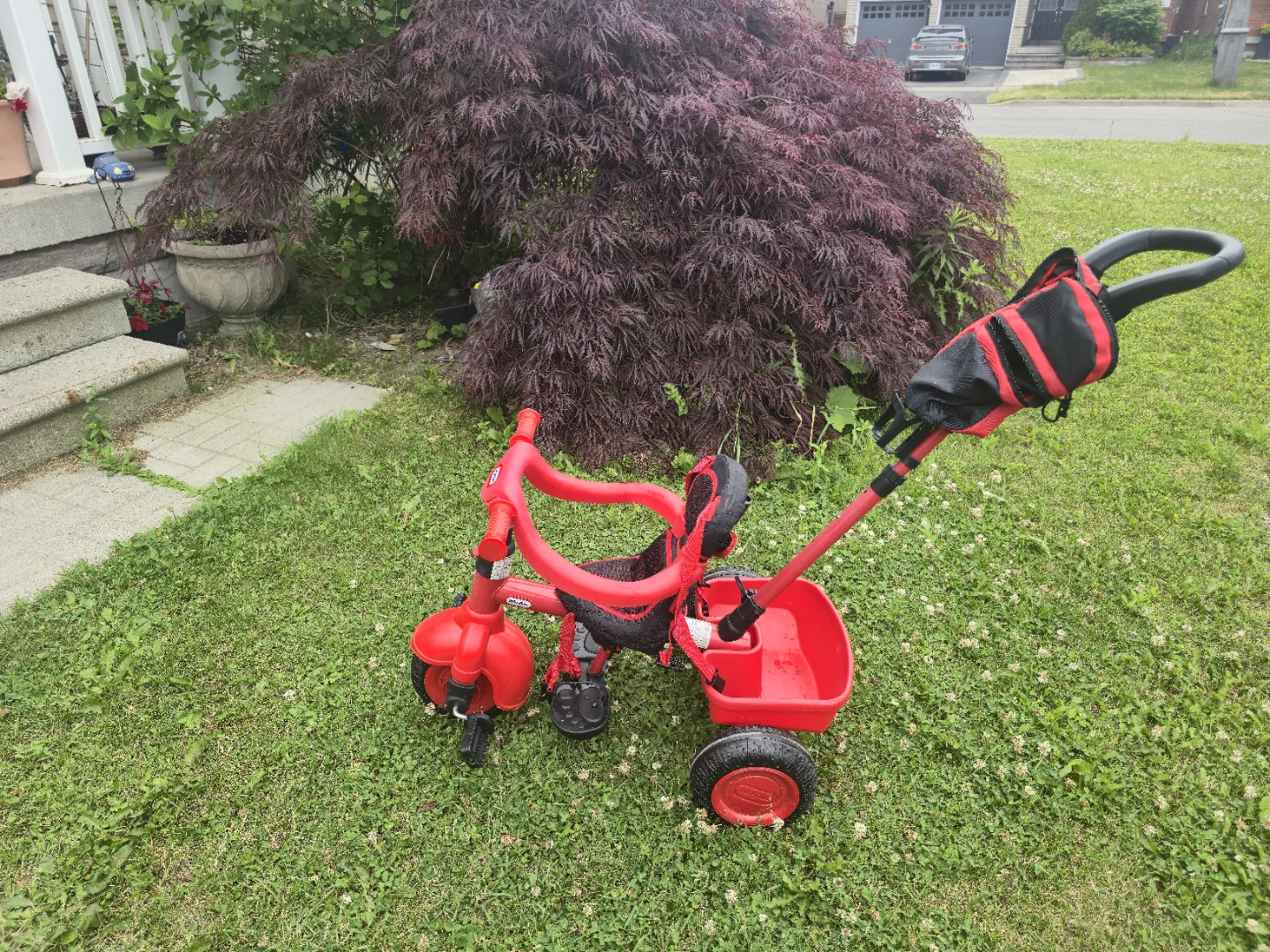 Little Tikes Red Tricycle with Parent Handle - photo 2