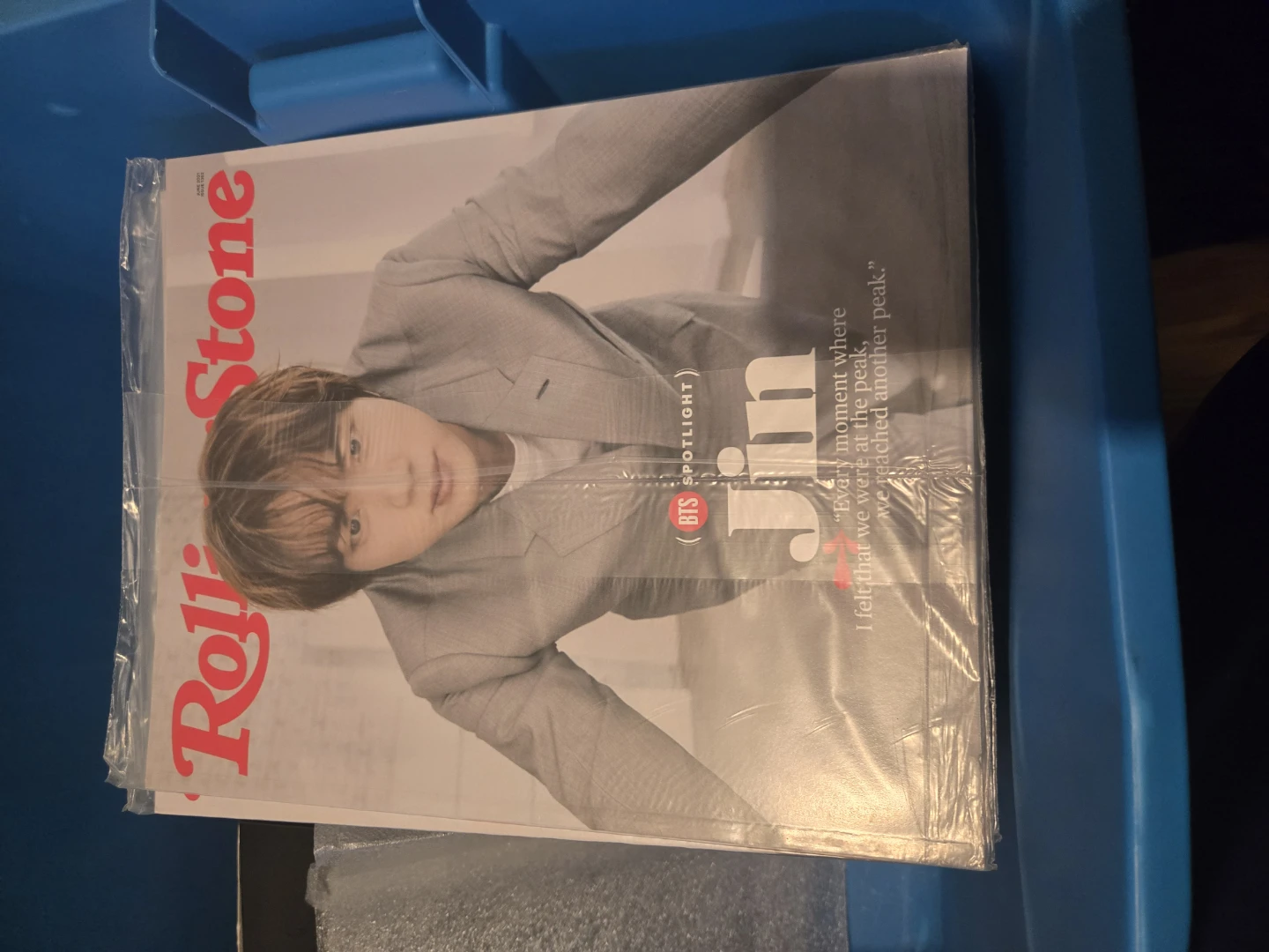 Rolling Stone Magazine BTS Spotlight Jin