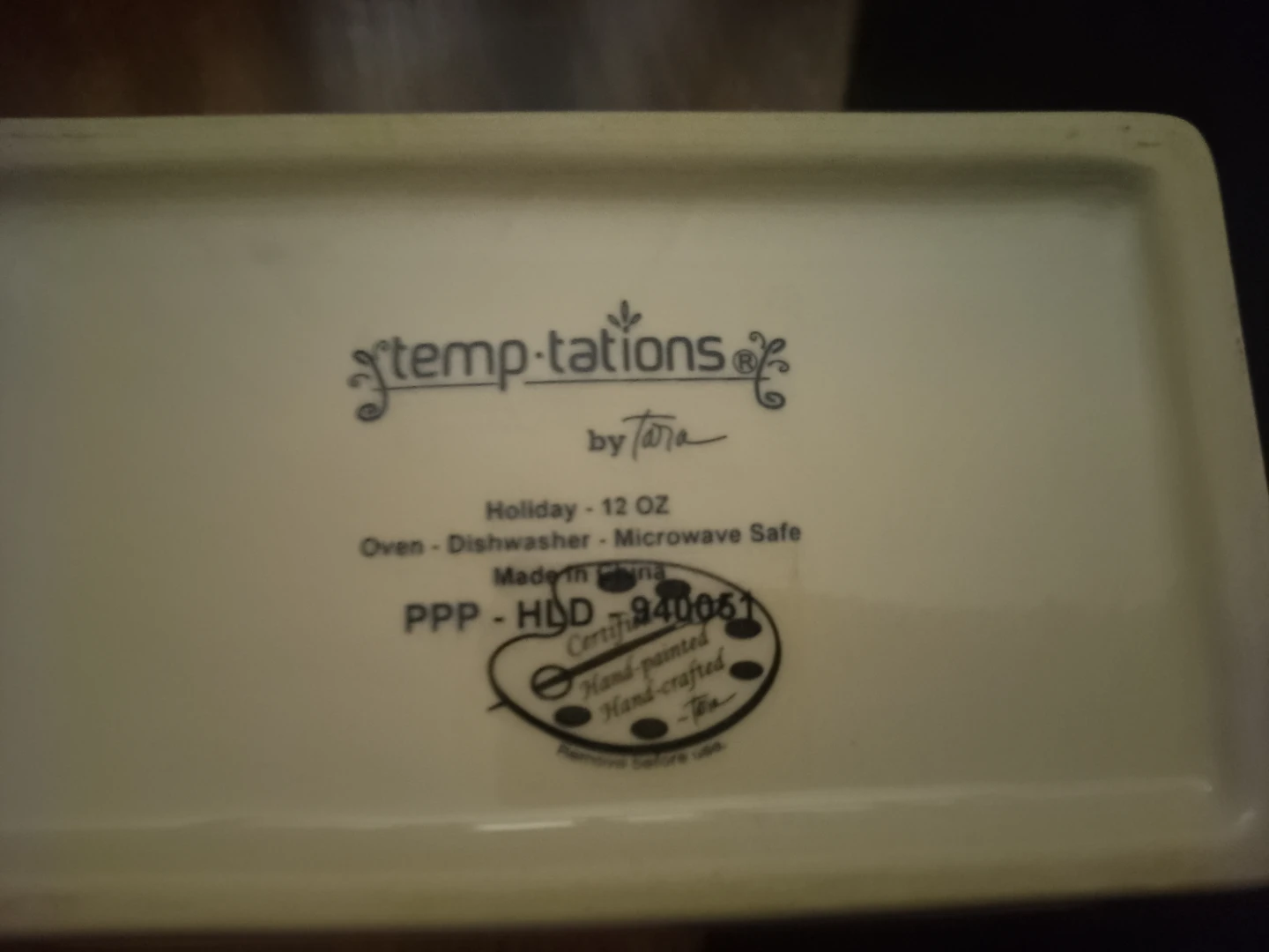 Temptations by Tara Holiday 12 OZ Rectangular Dish - photo 3