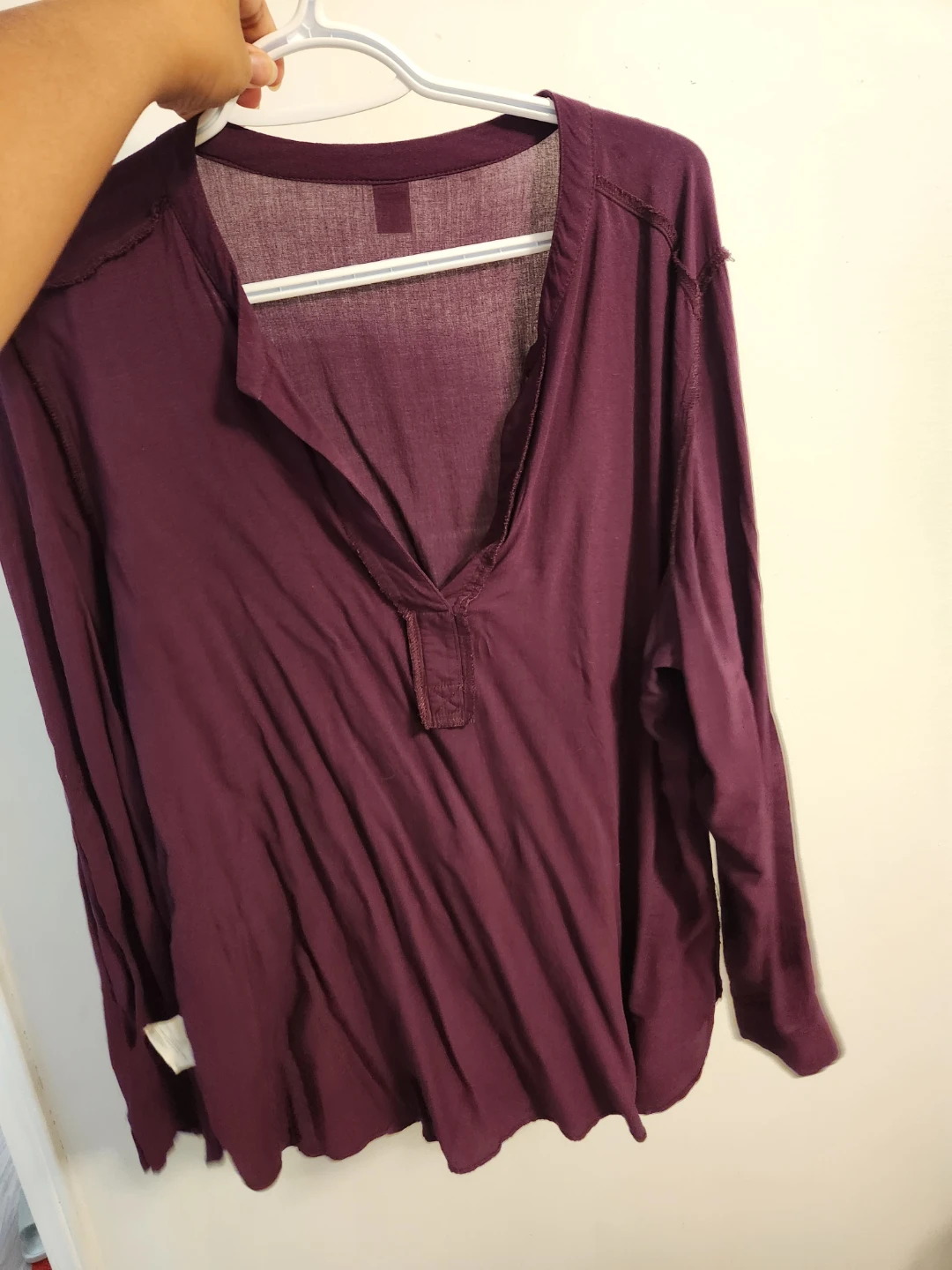 Purple Long Sleeve Top ⚽