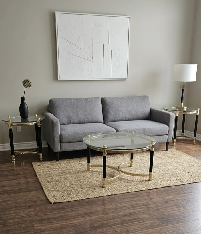 Glass Table Set