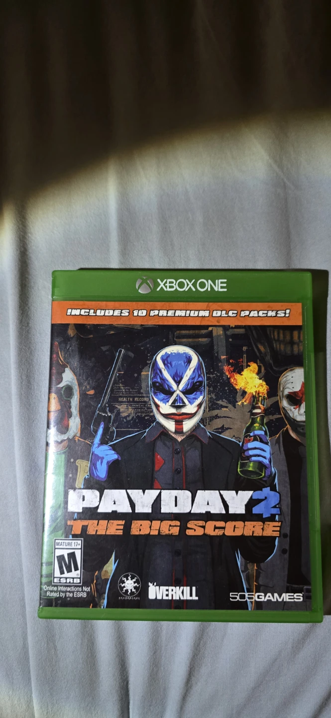 PayDay 2 - xbox one disc