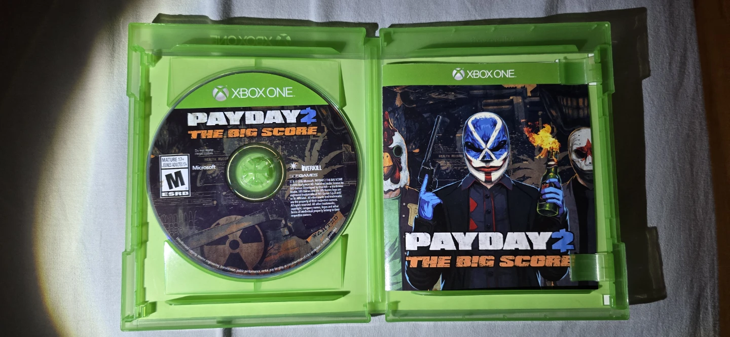 PayDay 2 - xbox one disc - photo 3
