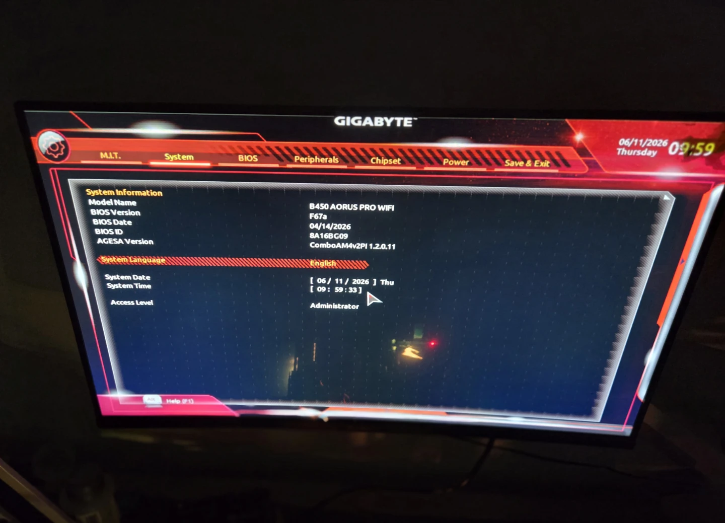 GIGABYTE B450 AORUS PRO WIFI Motherboard - photo 5