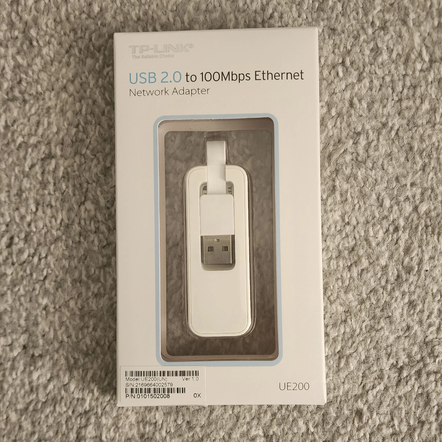 TP-Link USB 2.0 to 100Mbps Ethernet Network Adapter UE200 - photo 2