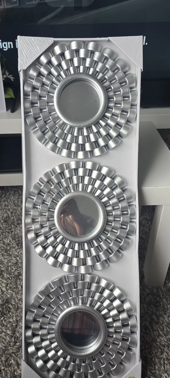 ✨ Decorative Wall Mirrors Set of 3 - photo 2