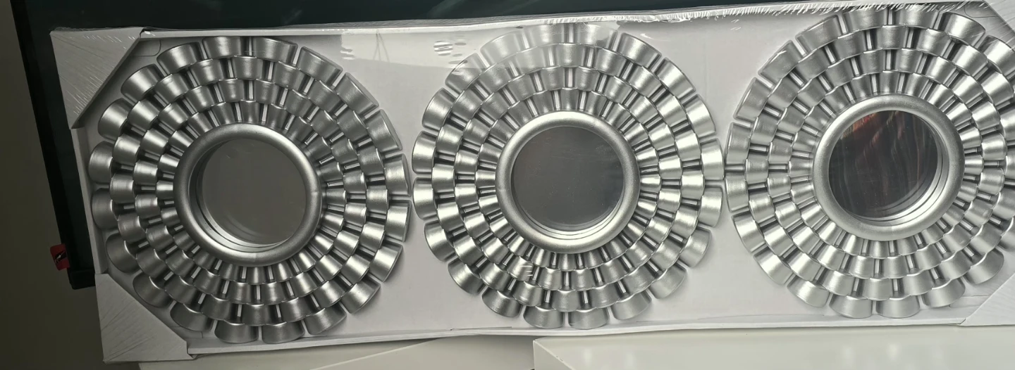 ✨ Decorative Wall Mirrors Set of 3 - photo 3