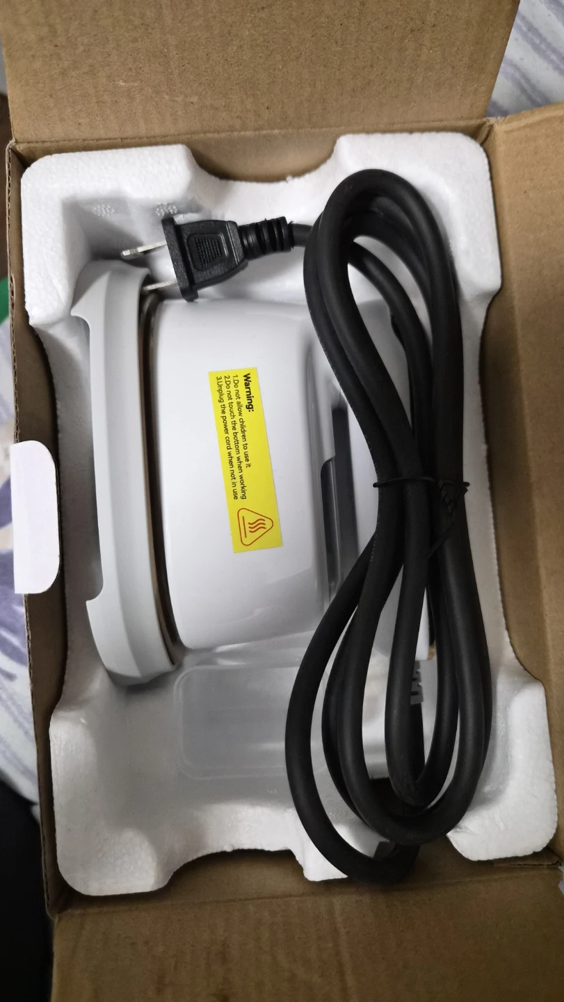 Portable Electric Steam Iron White - photo 3