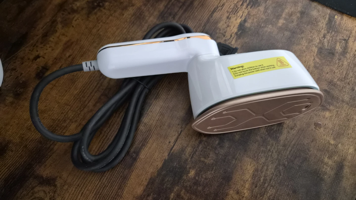 Portable Electric Steam Iron White - photo 4
