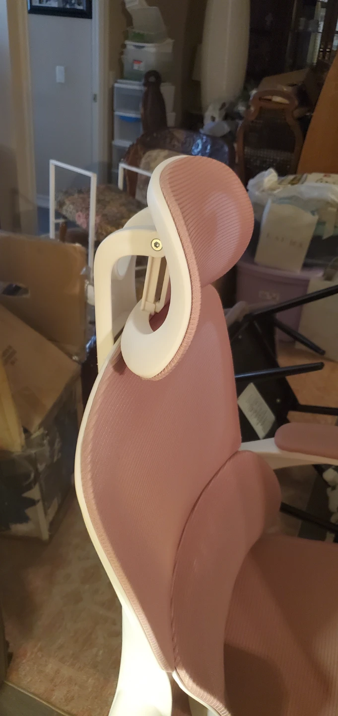 Ergonomic Office Chair - Pink Mesh - photo 2