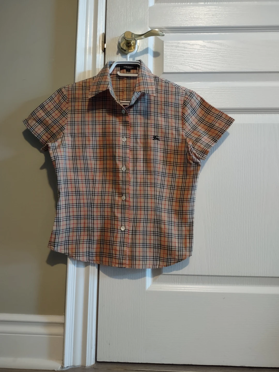 Burberry Nova Check Short Sleeve Shirt