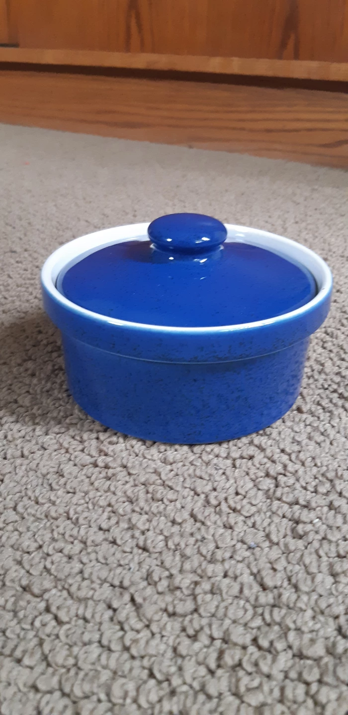 Small Ceramic Casserole Dish with Lid