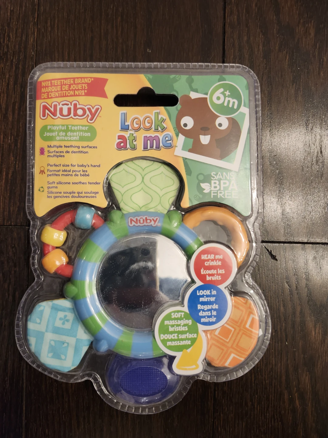 Nuby Look at Me Playful Teether