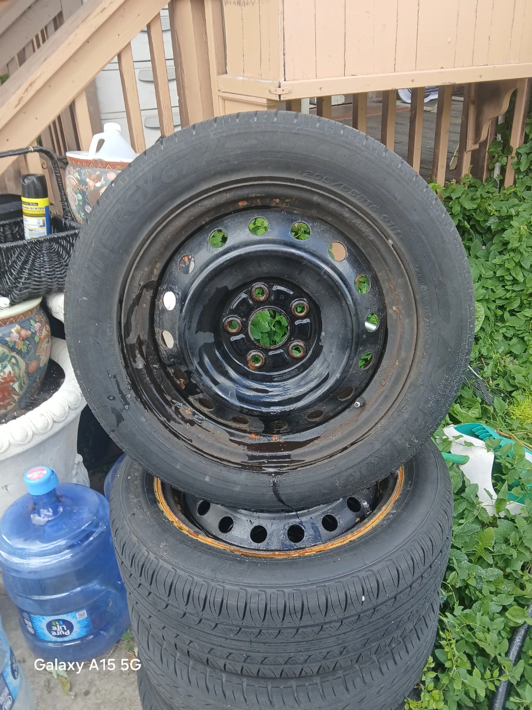 205/55R16 Tire and Wheel