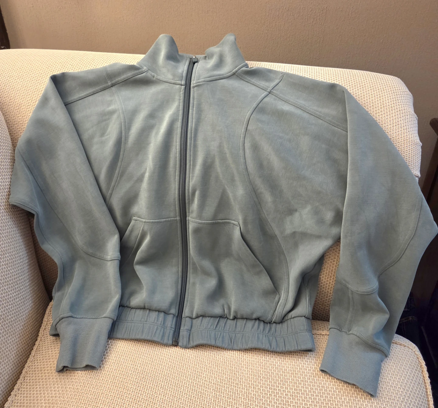 Lululemon Velour Zip-Up Jacket