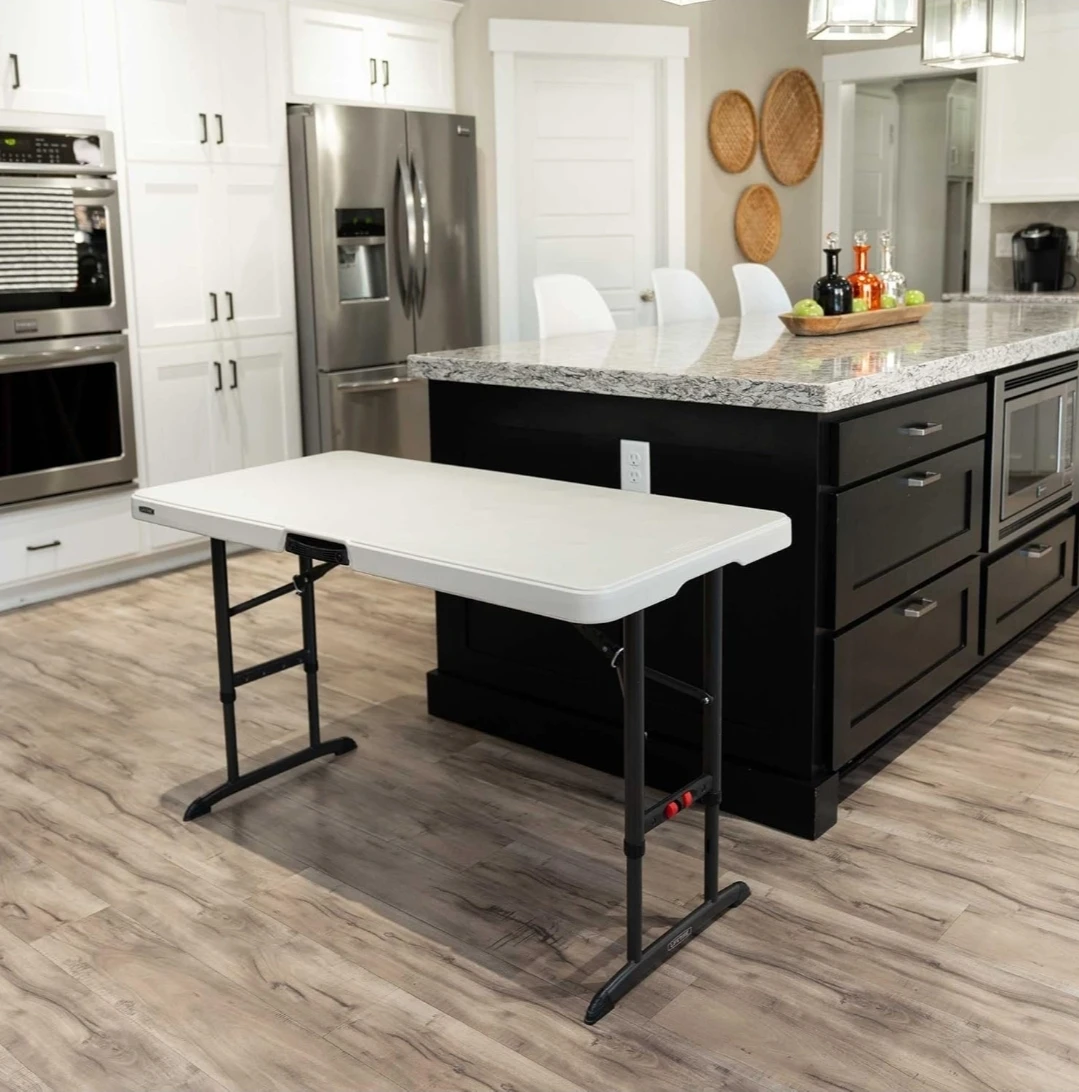 Lifetime Adjustable Height Folding Table