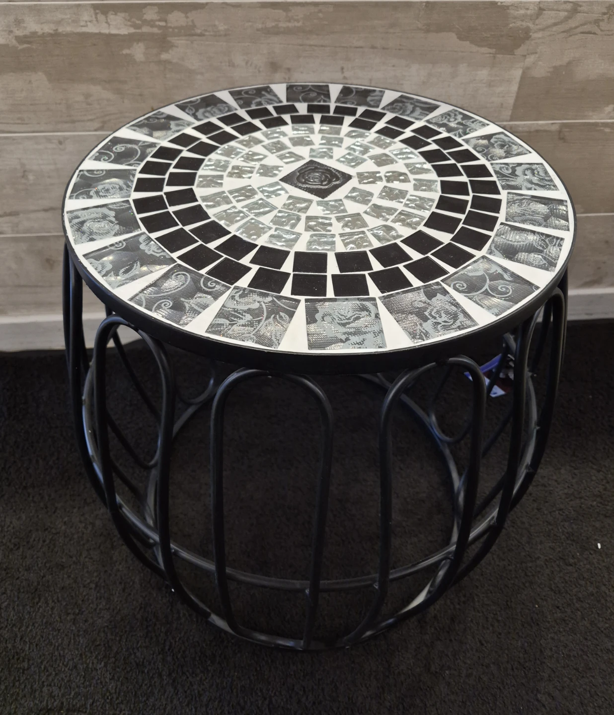 Mosaic Top Side Tables 2 sizes available large or small - photo 4