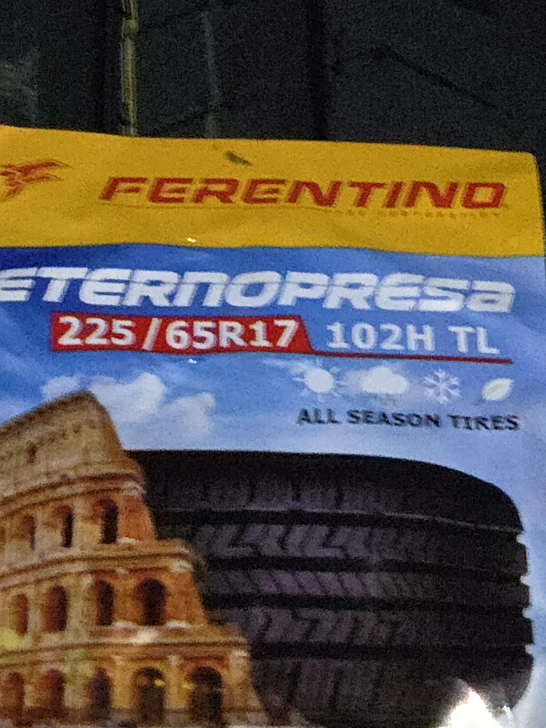 Ferentino Ethernopresa All Season Tires - photo 2