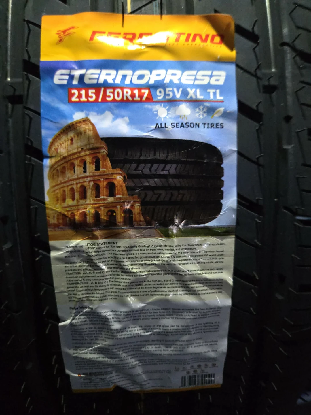 Ferentino Ethernopresa All Season Tires - photo 5