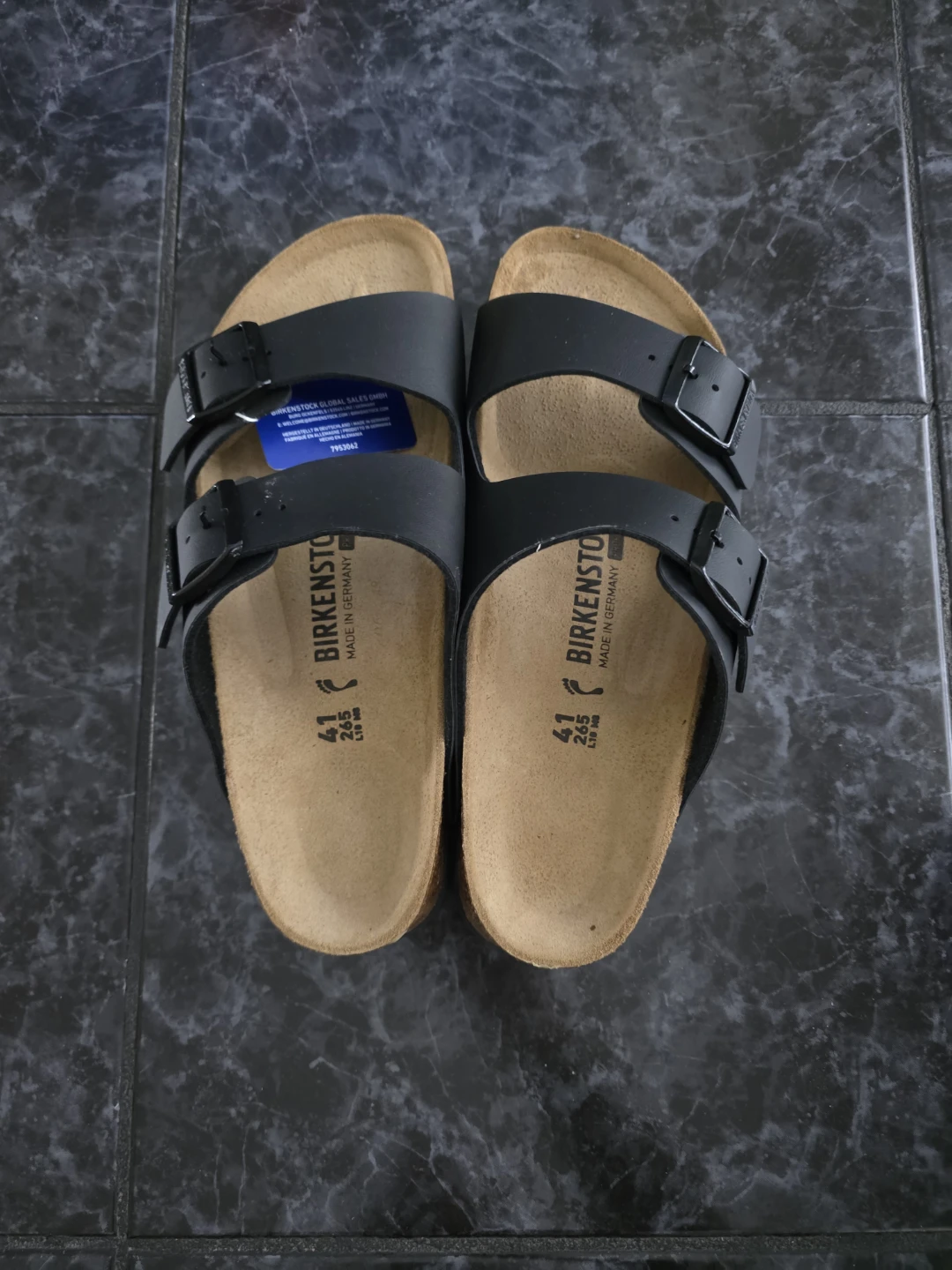 Birkenstock Arizona Sandals Black Size 41