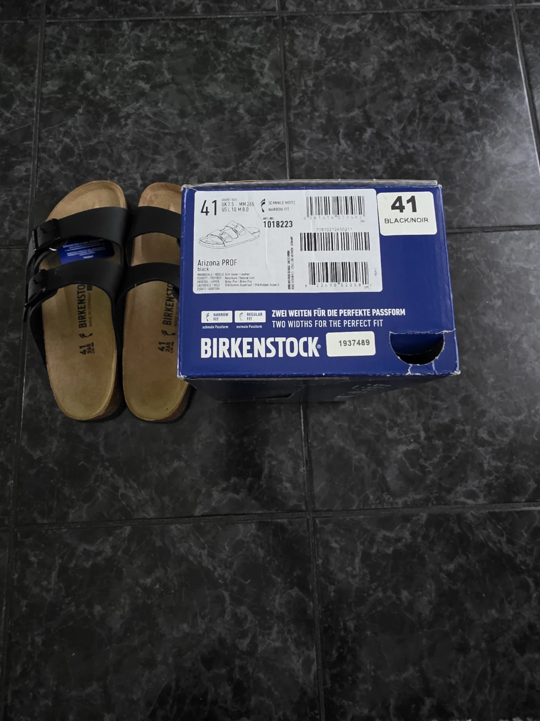 Birkenstock Arizona Sandals Black Size 41 - photo 2