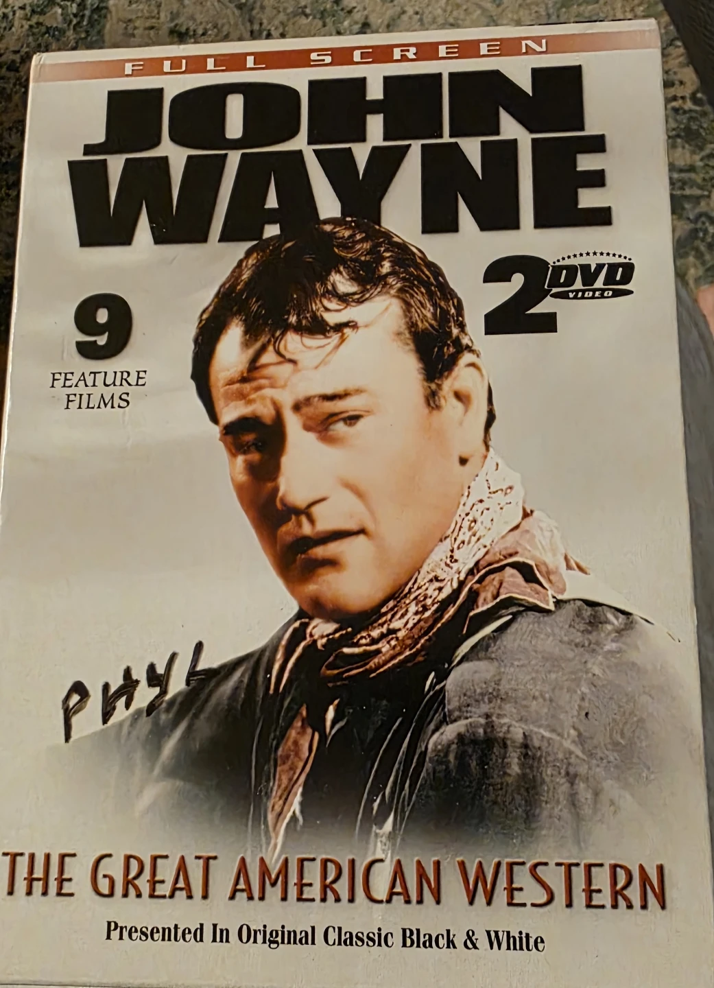 John Wayne 9 Feature Films DVD Collection