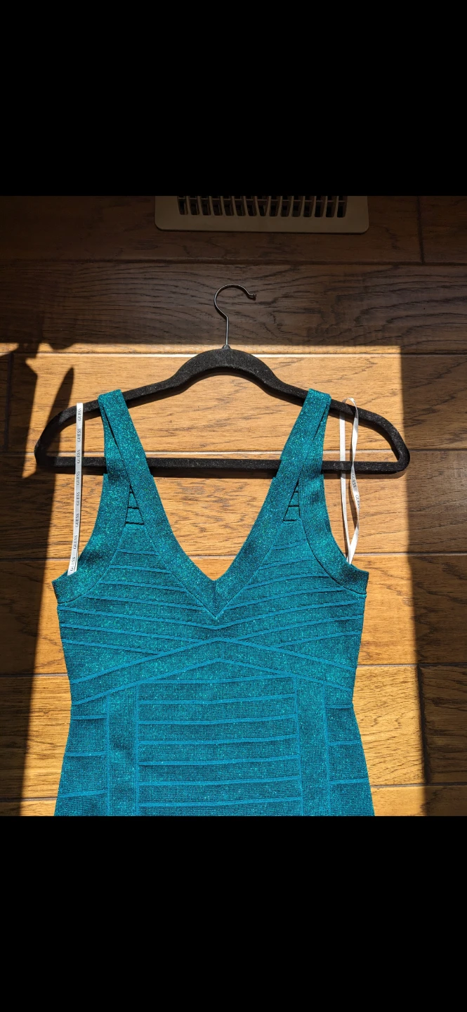 Guess Teal Sparkle Dress S/P - photo 3
