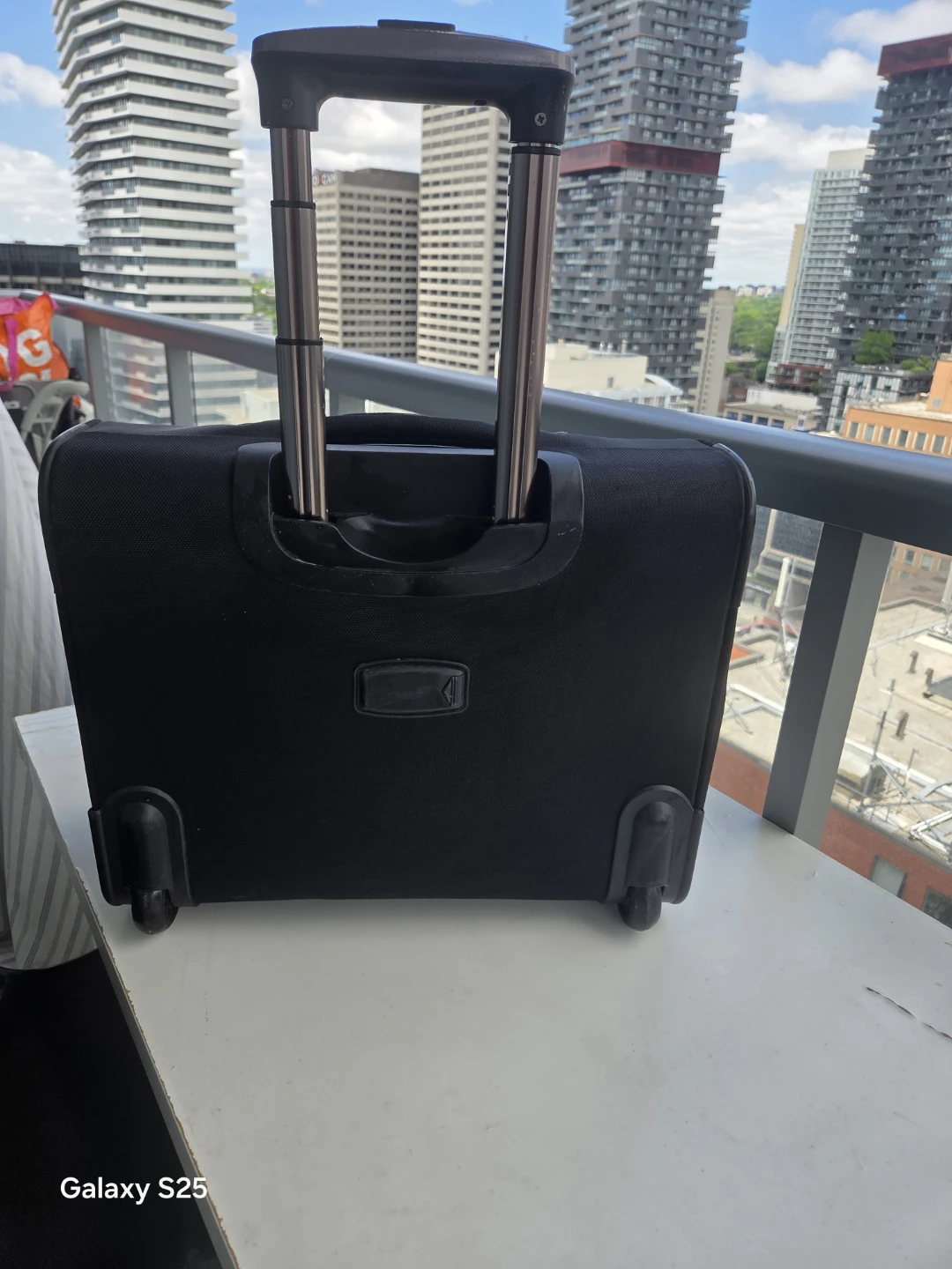 Black Carry-On Suitcase