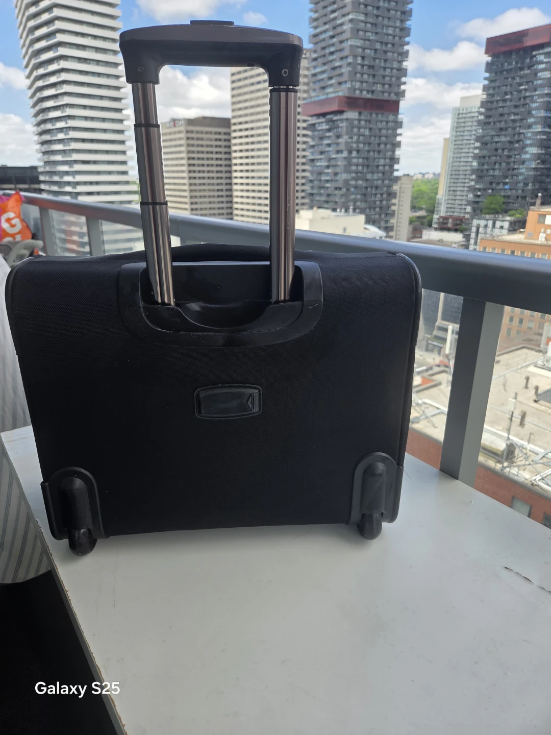 Black Carry-On Suitcase - photo 3