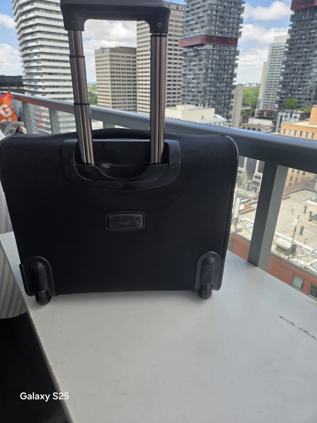 Black Carry-On Suitcase - photo 4