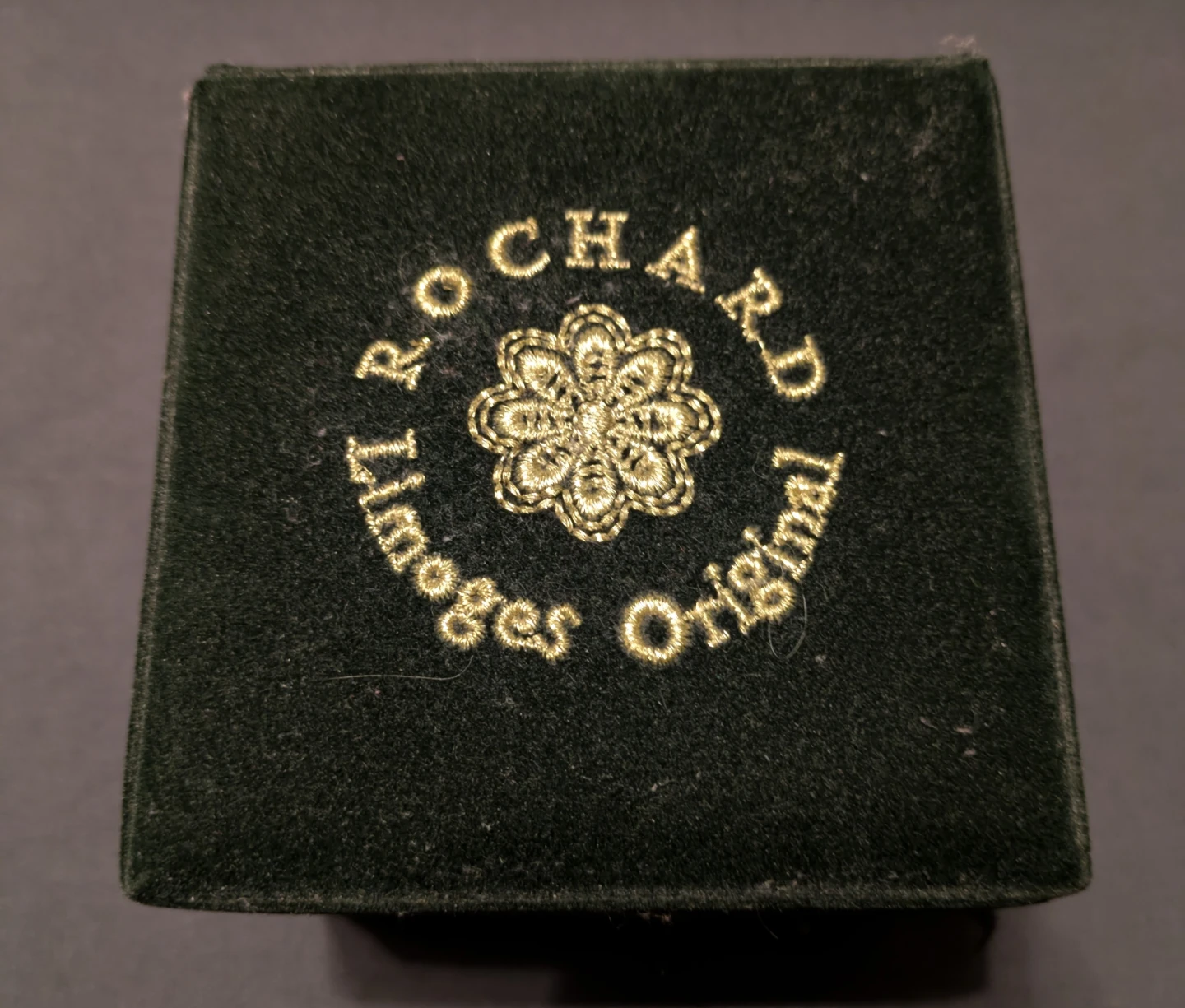 Rochard Limoges Frog and Dragonfly Hinged Box