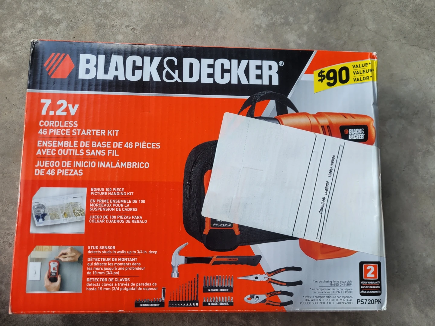 BLACK+DECKER 7.2V Cordless 46-Piece Starter Kit - photo 5