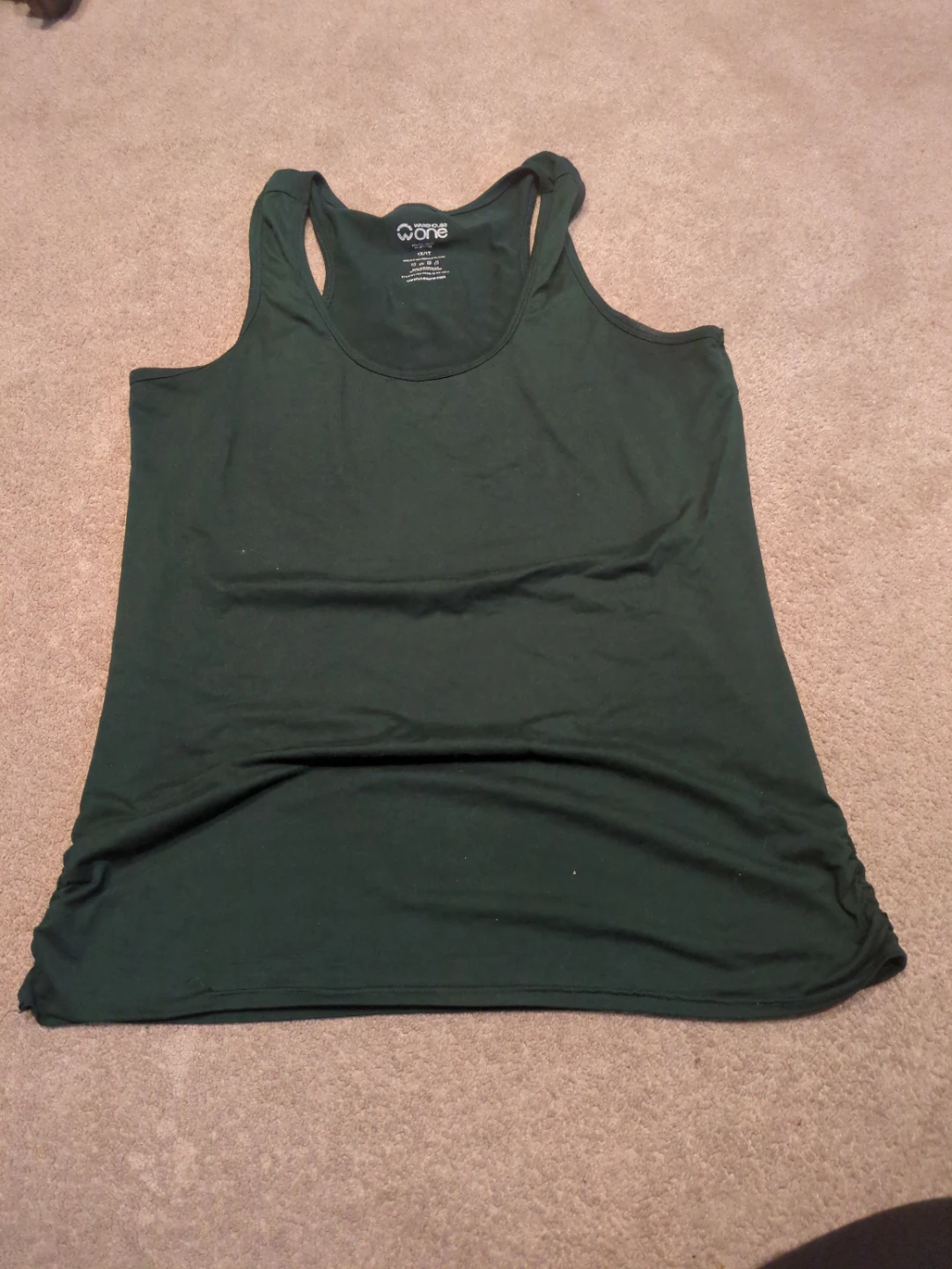 Warehouse One Tank Top - Dark Green - Size 1X