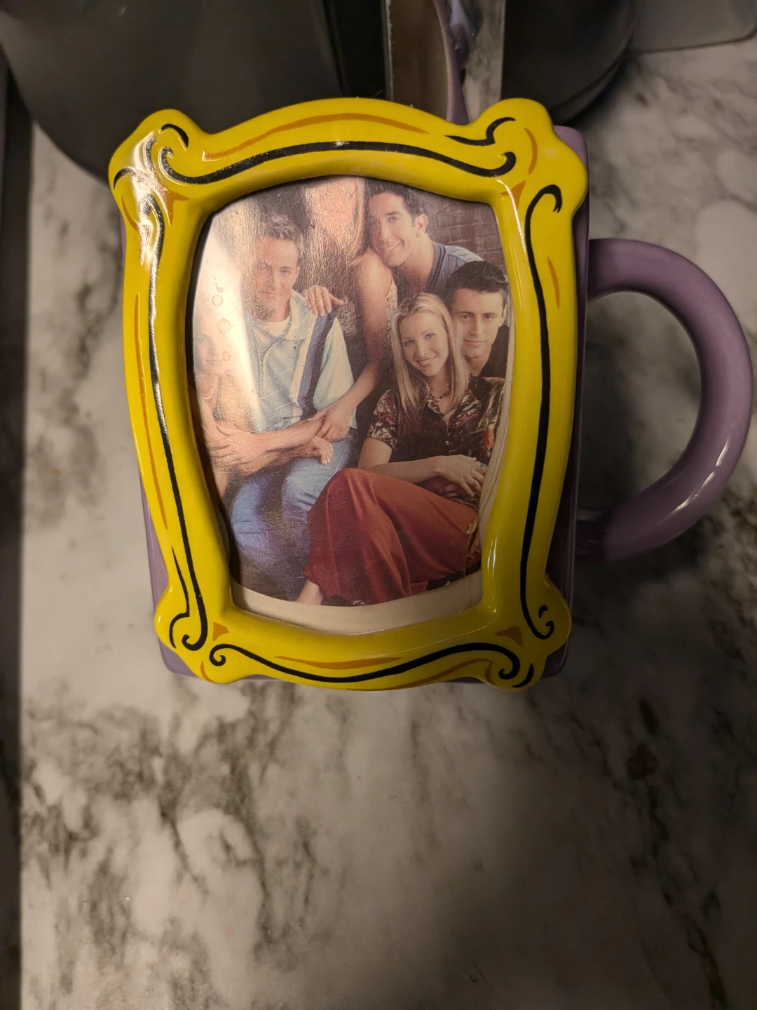 Friends TV Show Purple Mug with Character Photo Frame - photo 2